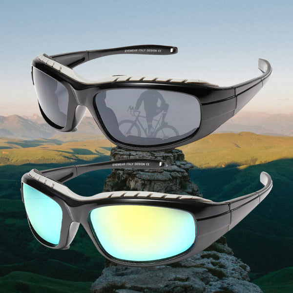 2 Pair Motorcycle Riding Glasses