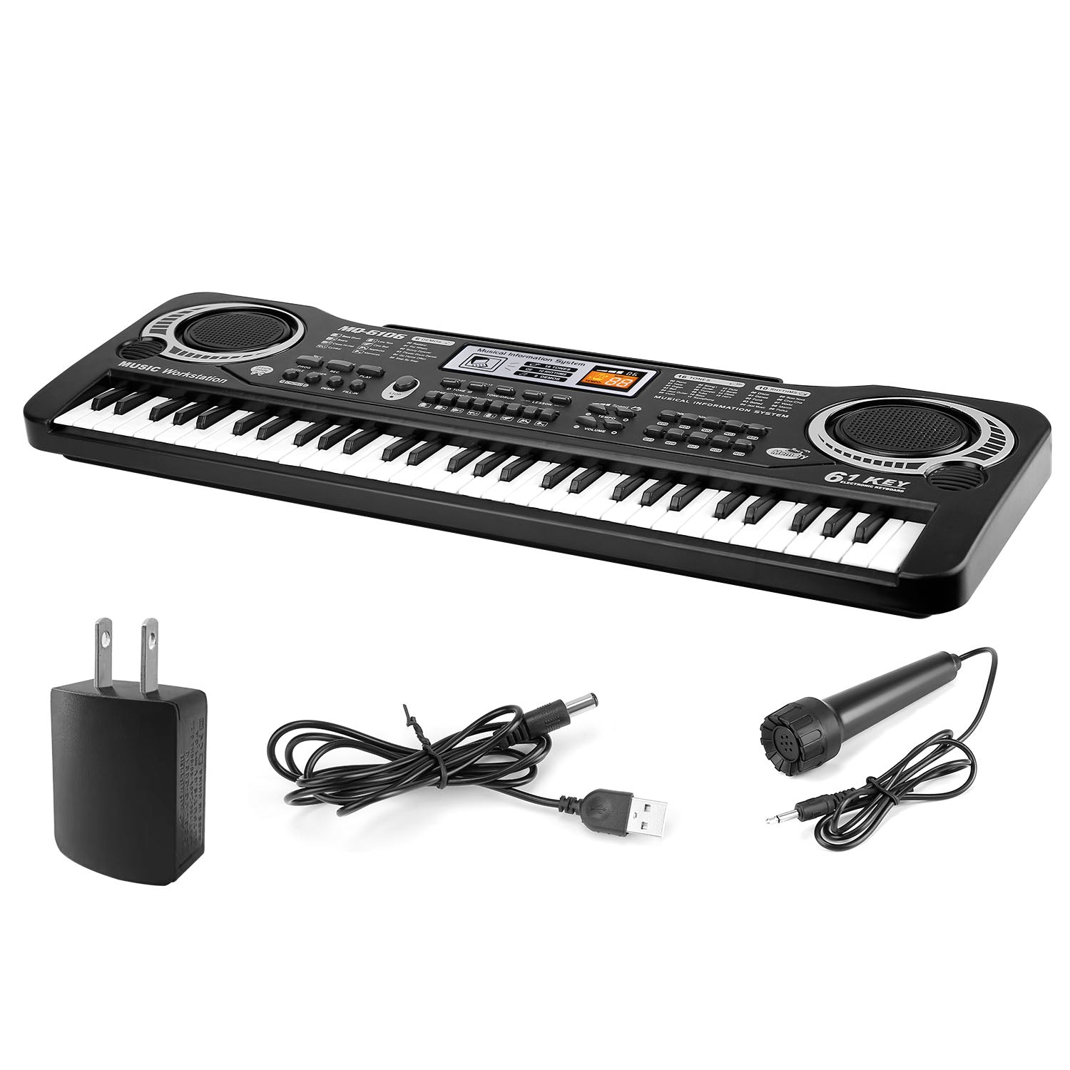61 Keys Digital Music Electronic Keyboard