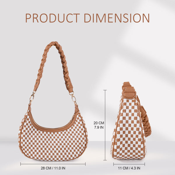 Women Woven Hobo Handbag