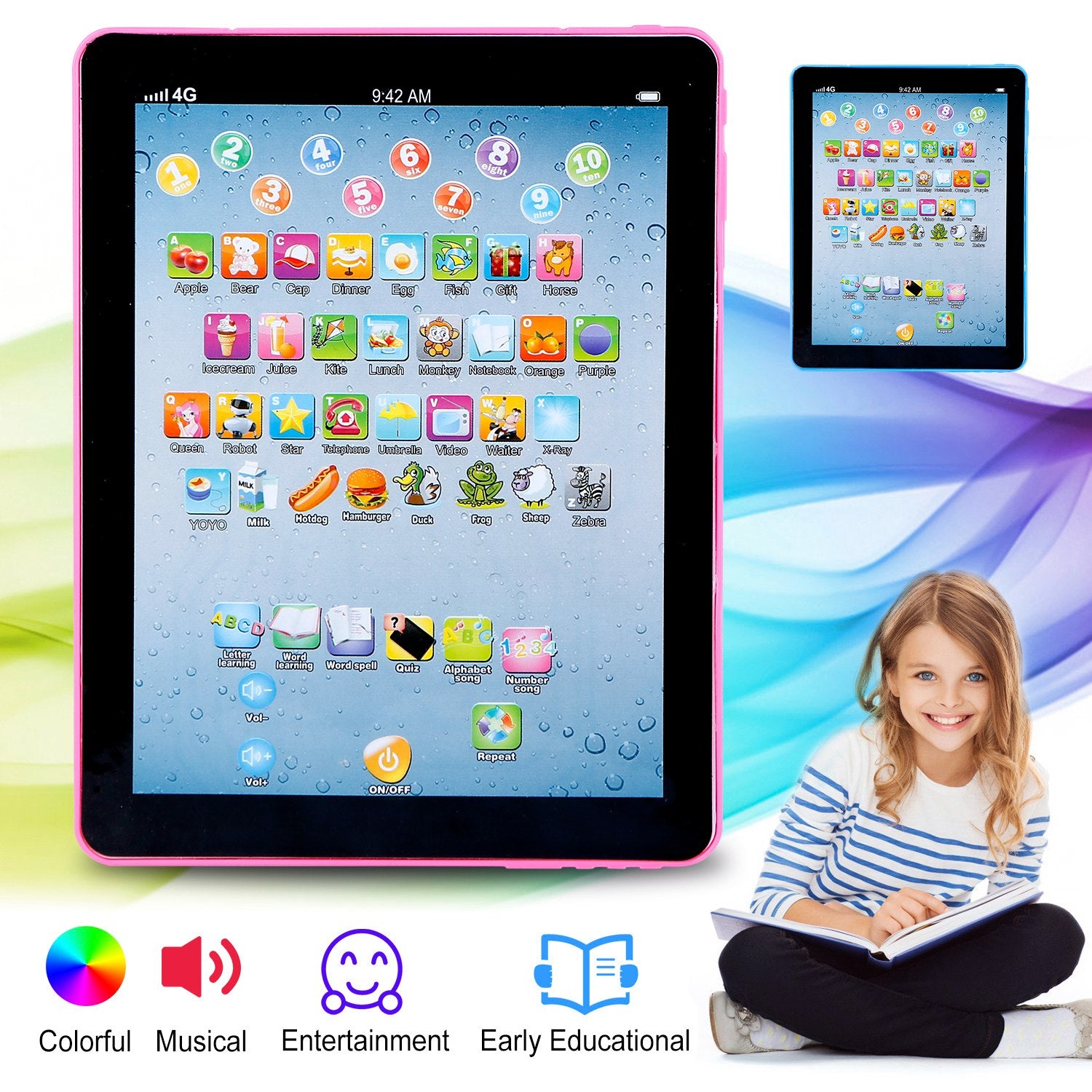 Baby Learning Tablet Educational for Toddler