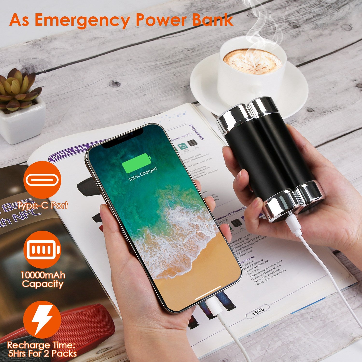 2 Packs Split-Magnetic Handwarmers