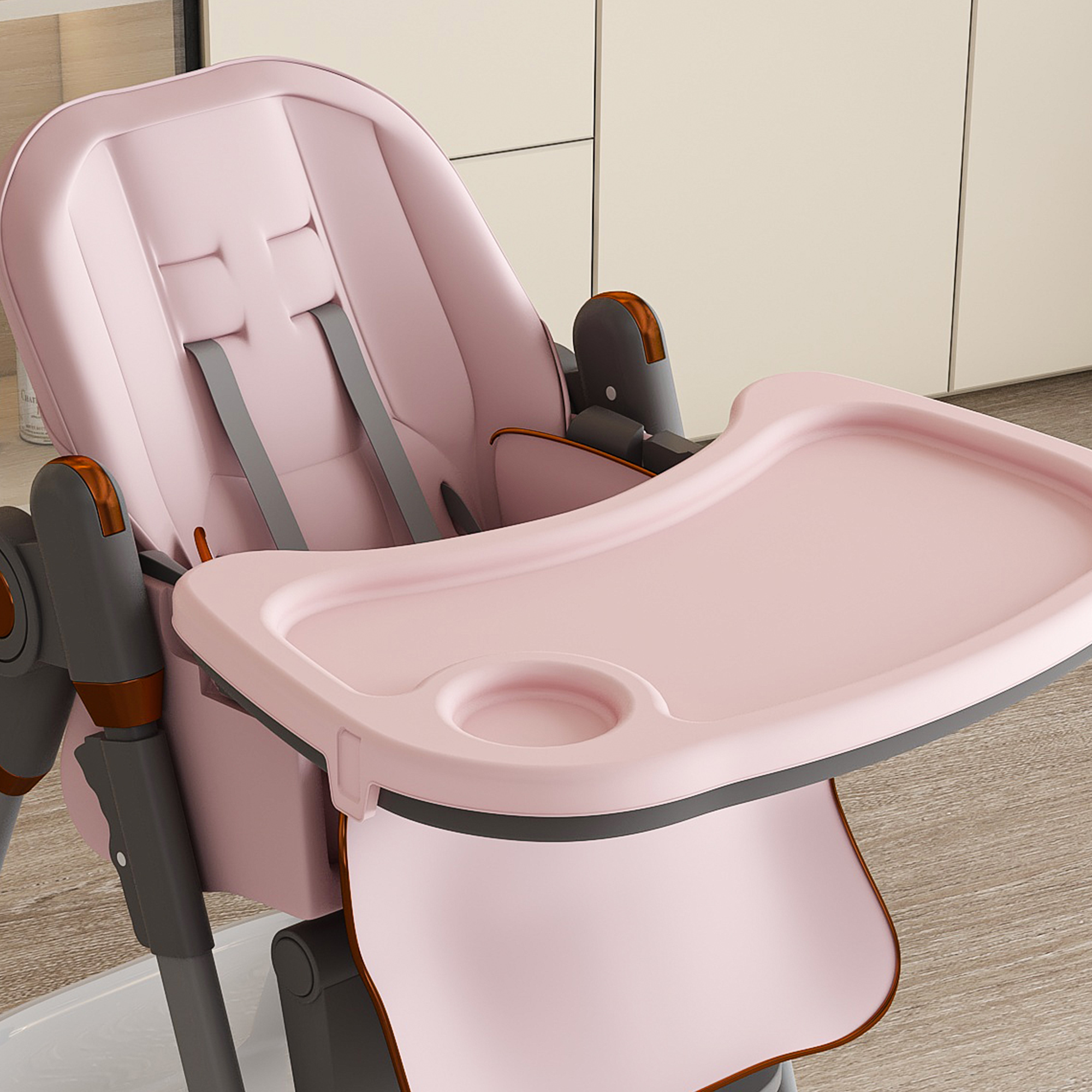 Adjustable Baby Highchair 0-6 Years with Safety