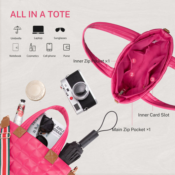 Crossbody Hobo Padded Handbag for women