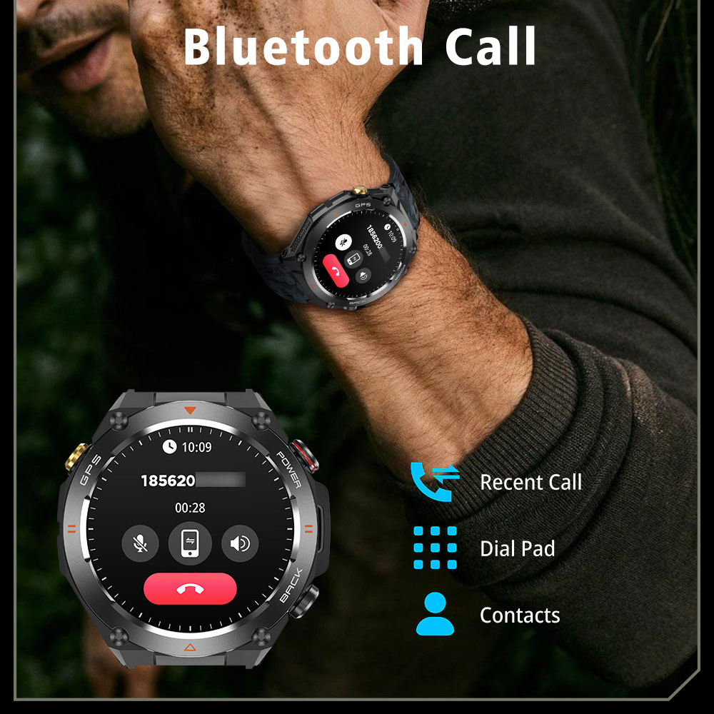 SENBONO GPS Smart Watch for Men