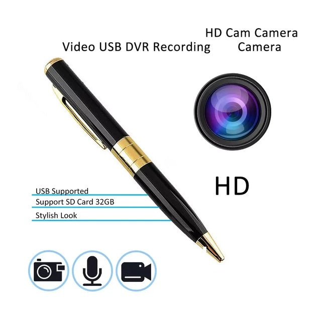 Pen Camera Recorder DVR Security 1080P HD USA