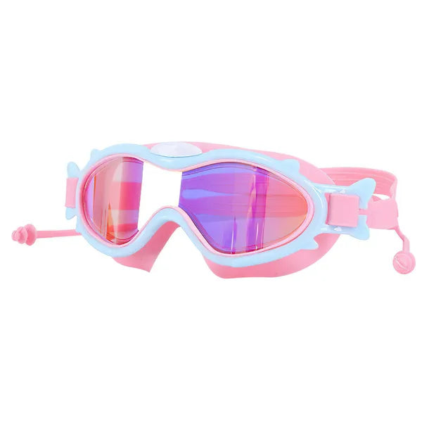 Kids Swim Goggles with Ear Plugs UV Protection