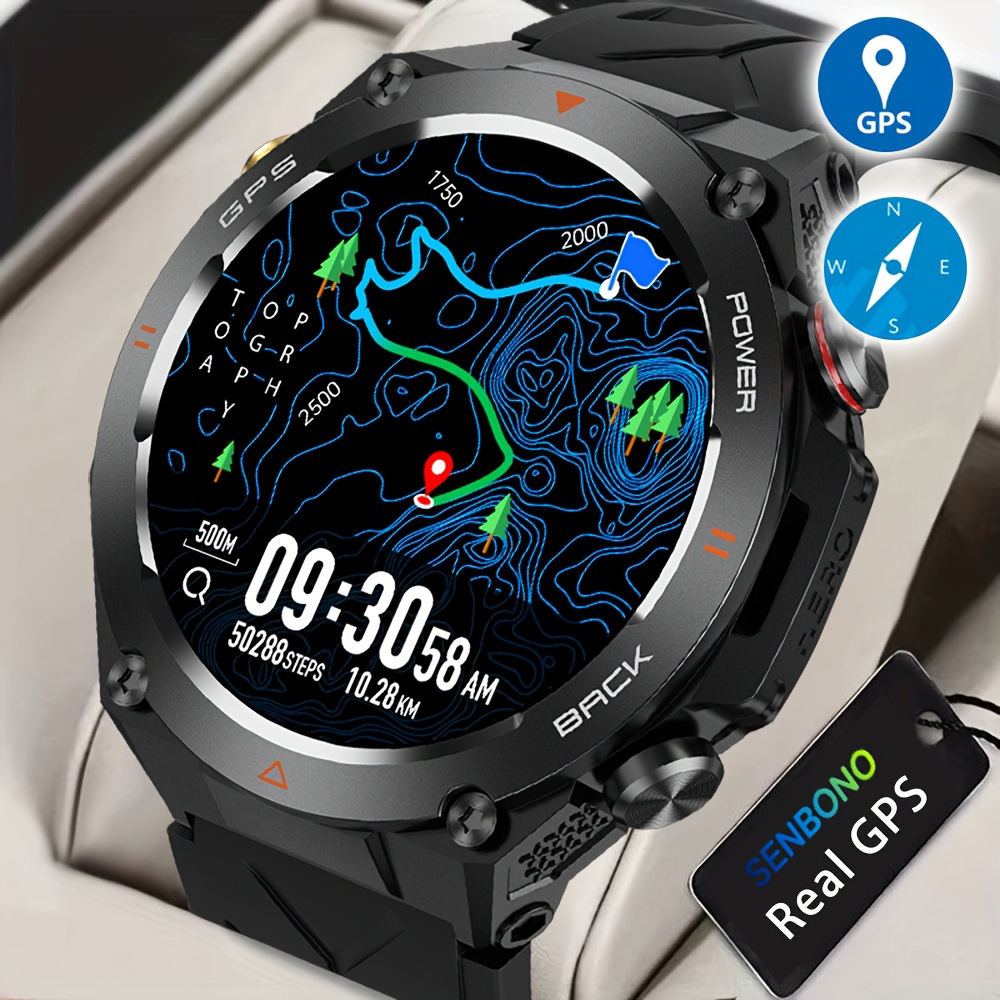 SENBONO GPS Smart Watch for Men