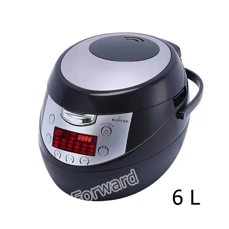 Tapioca Cooker Milk Tea Shop Pearl Cooker Bubble Tea Pearl Warmer Pot Taro ball Sago Red Bean Cooker Machine 900W