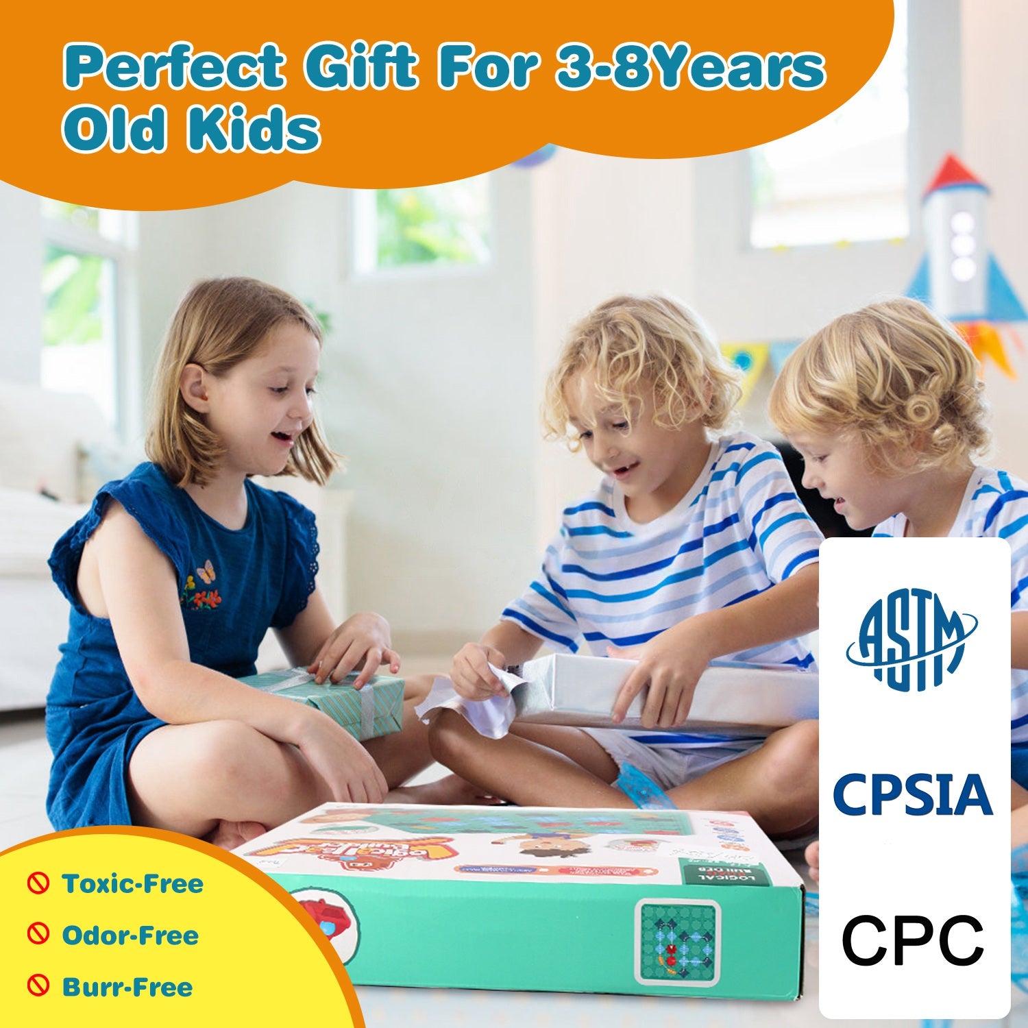 Toys Puzzle STEM Board Game For 3 To 8 Years Old Boys Girls Birthday Gift