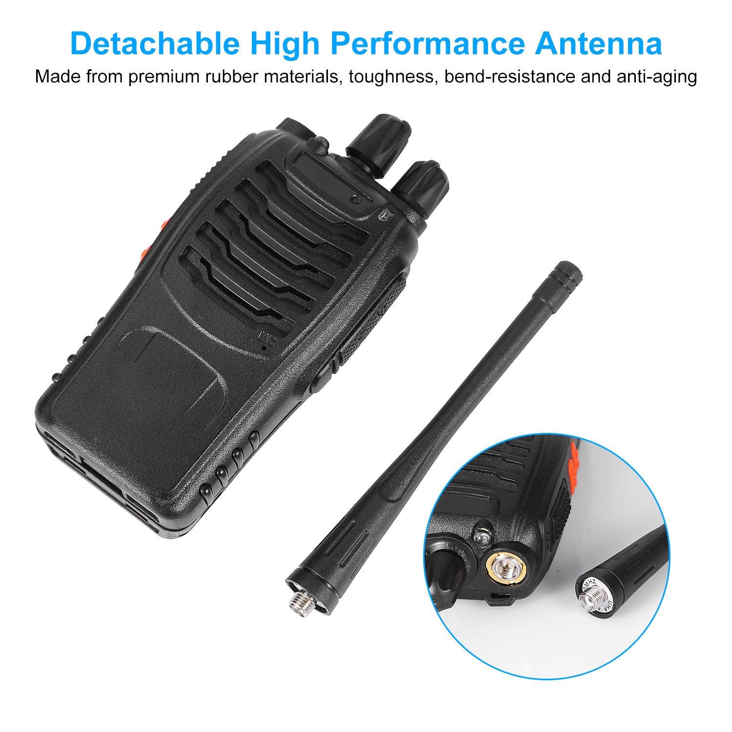 Two Way Radio UHF 16CH 400-470MHZ Long Range