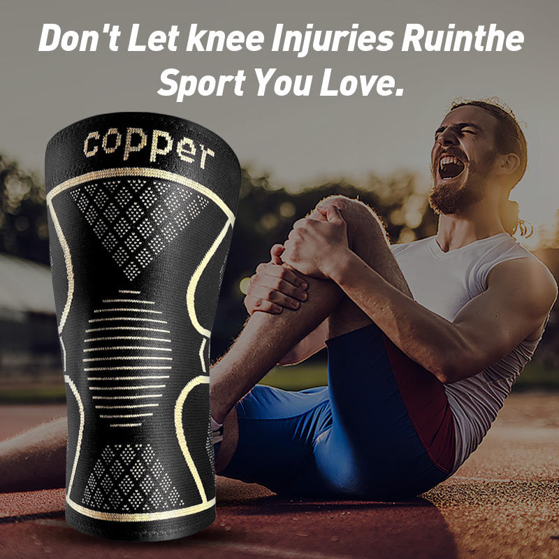 1 Pair Copper Knee Pads Ultimate for Men & Women