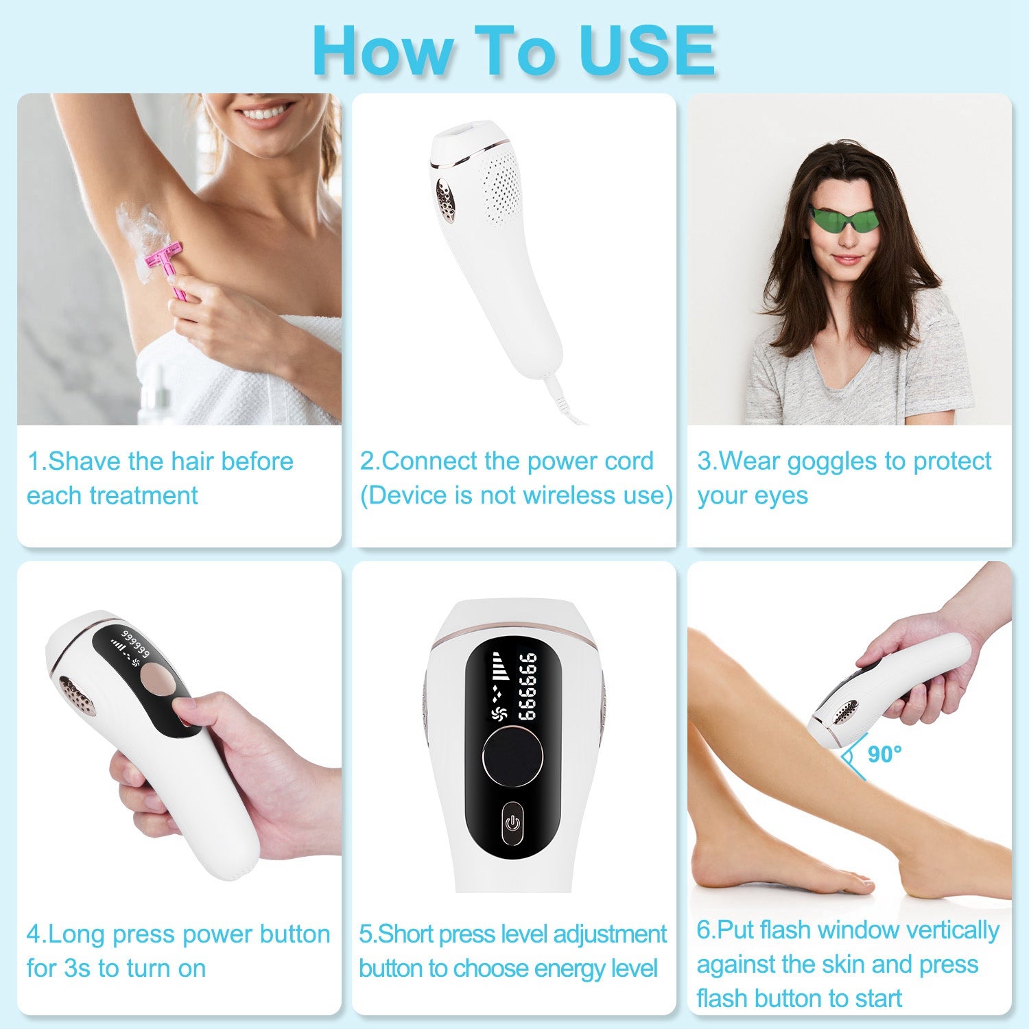 1Pc Laser Hair Removal