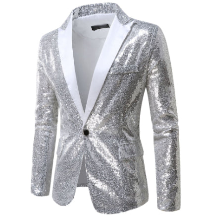 European And American Performance Dress Gold