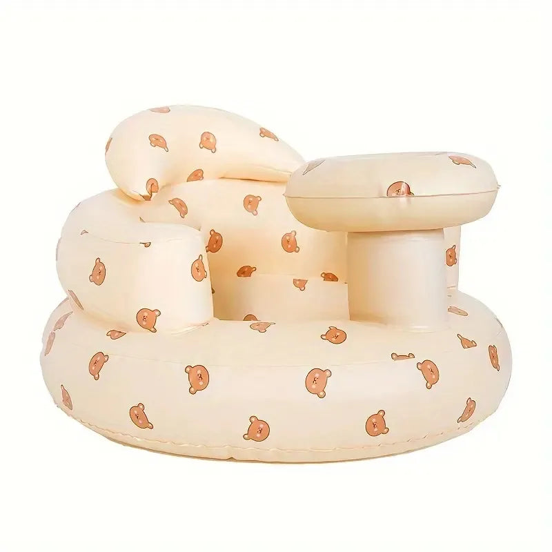 1pc Baby Sofa Chair, Plastic Wraparound Support Seat