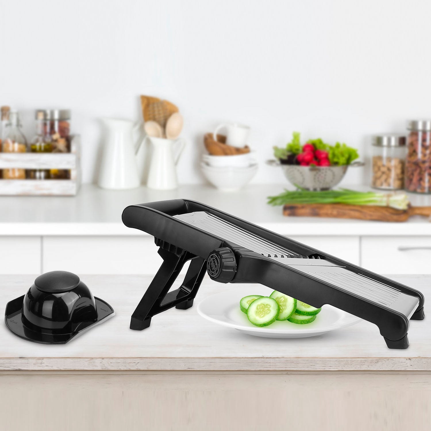 1Pc Mandoline Food Slicer Stainless Steel Vegetable Cutter