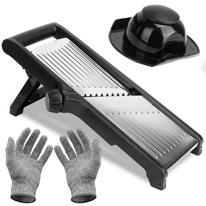 1Pc Mandoline Food Slicer Stainless Steel Vegetable Cutter