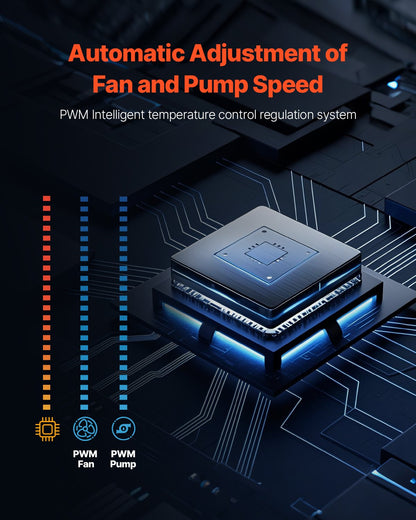 CPU Liquid Cooler AIO CPU Water Cooler