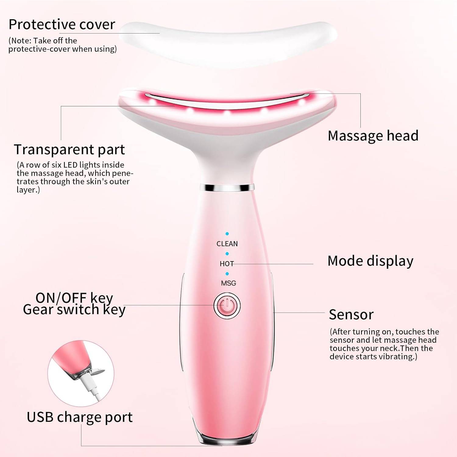 Skin Care Neck Face Massage Tool