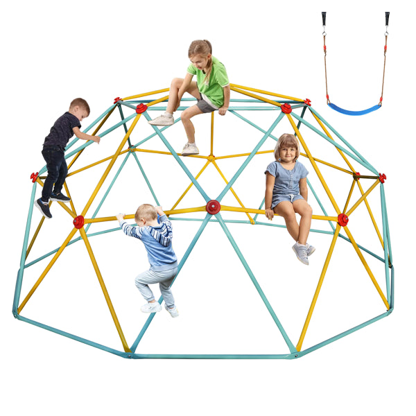 10FT Climbing Dome for Kids Jungle Gym