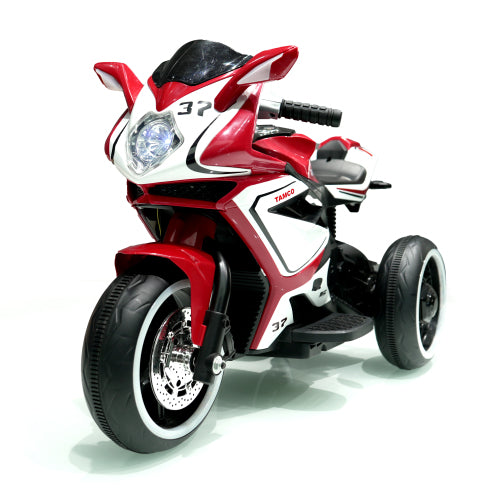 Plastic Red 6V Kids Electric Motorcycle Kids Toys