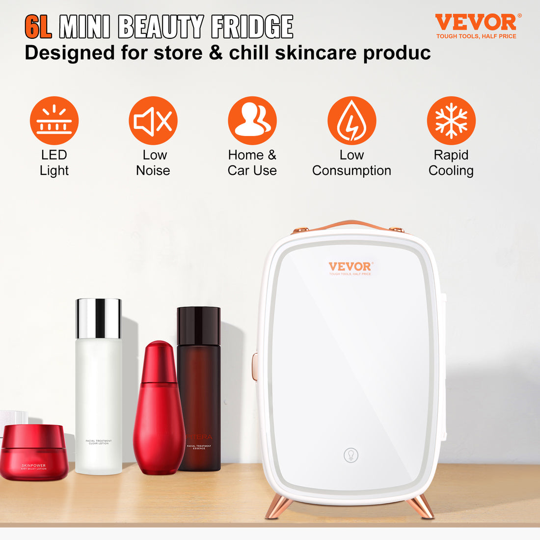 Small Makeup Refrigerator for Beauty Face