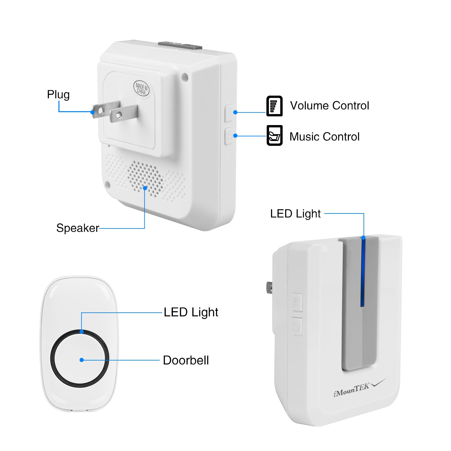 Wireless Doorbells Rings 1