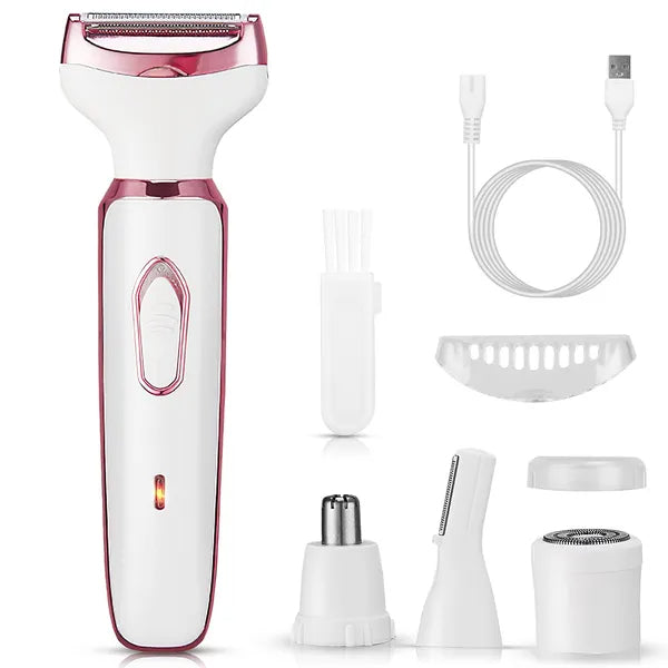 4 In 1 Electric Razor for Women Painless