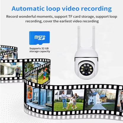 1080P Wi-Fi Home Security CCTV Camera With Night Vision 2.4GHz