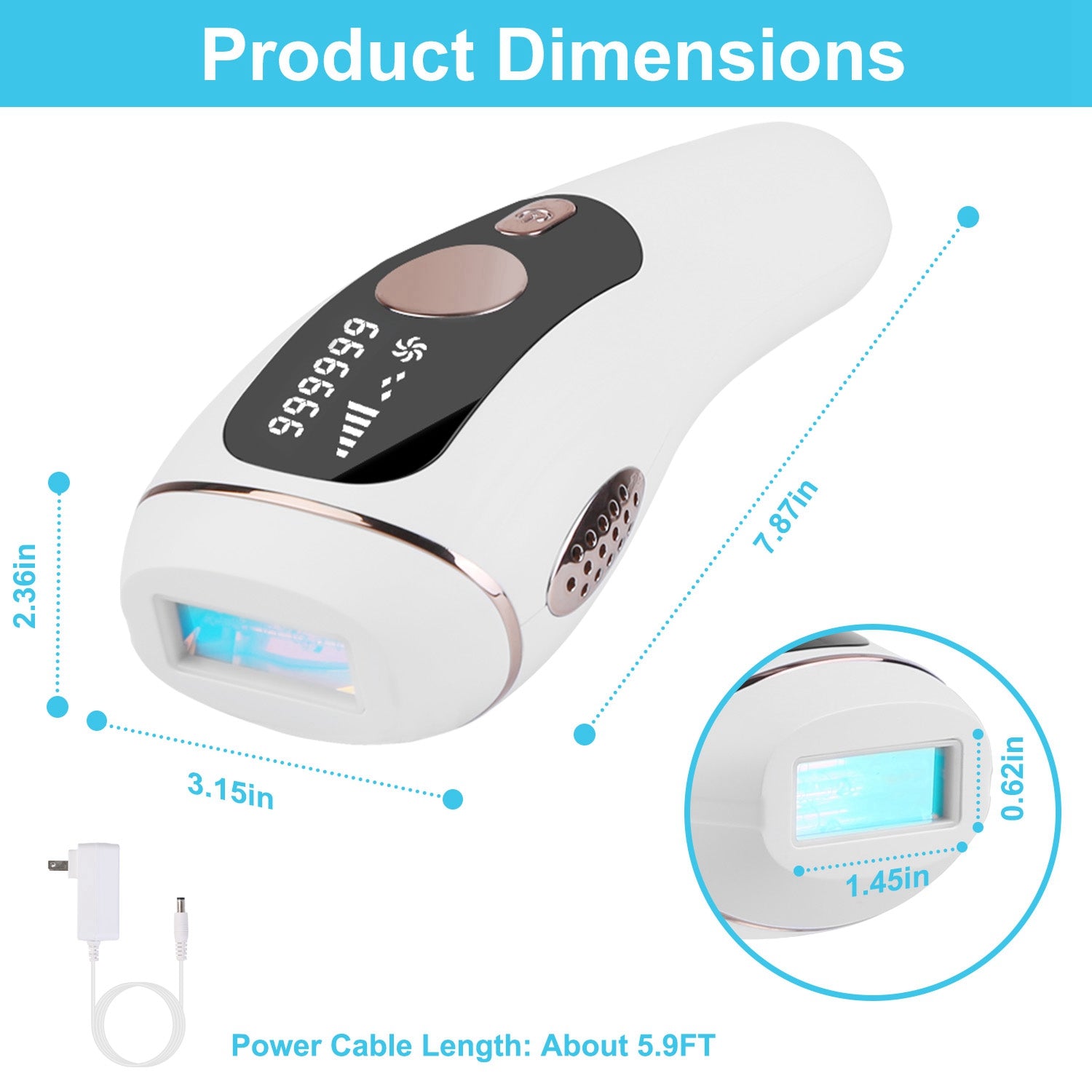 1Pc Laser Hair Removal
