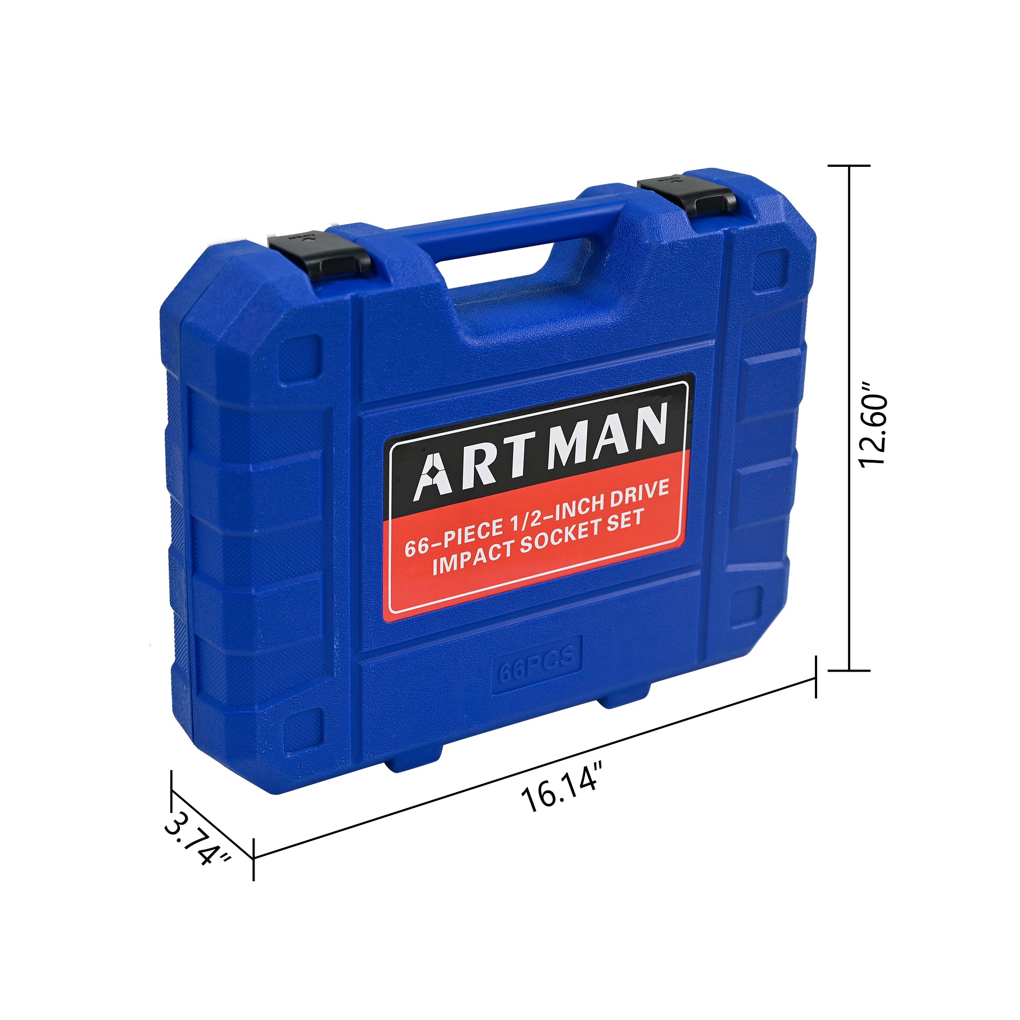 Air Tool and Accessories Kit, 66 Pieces set