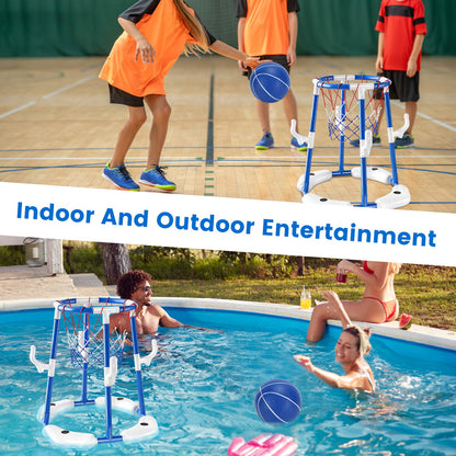 1Set Summer Pool Basketball Hoop Toy