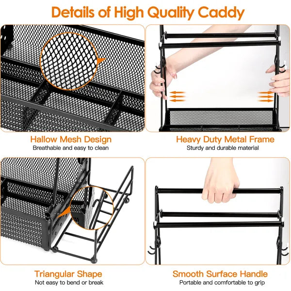 Outdoor Picnic Barbecue Camping Grilling Tools Storage