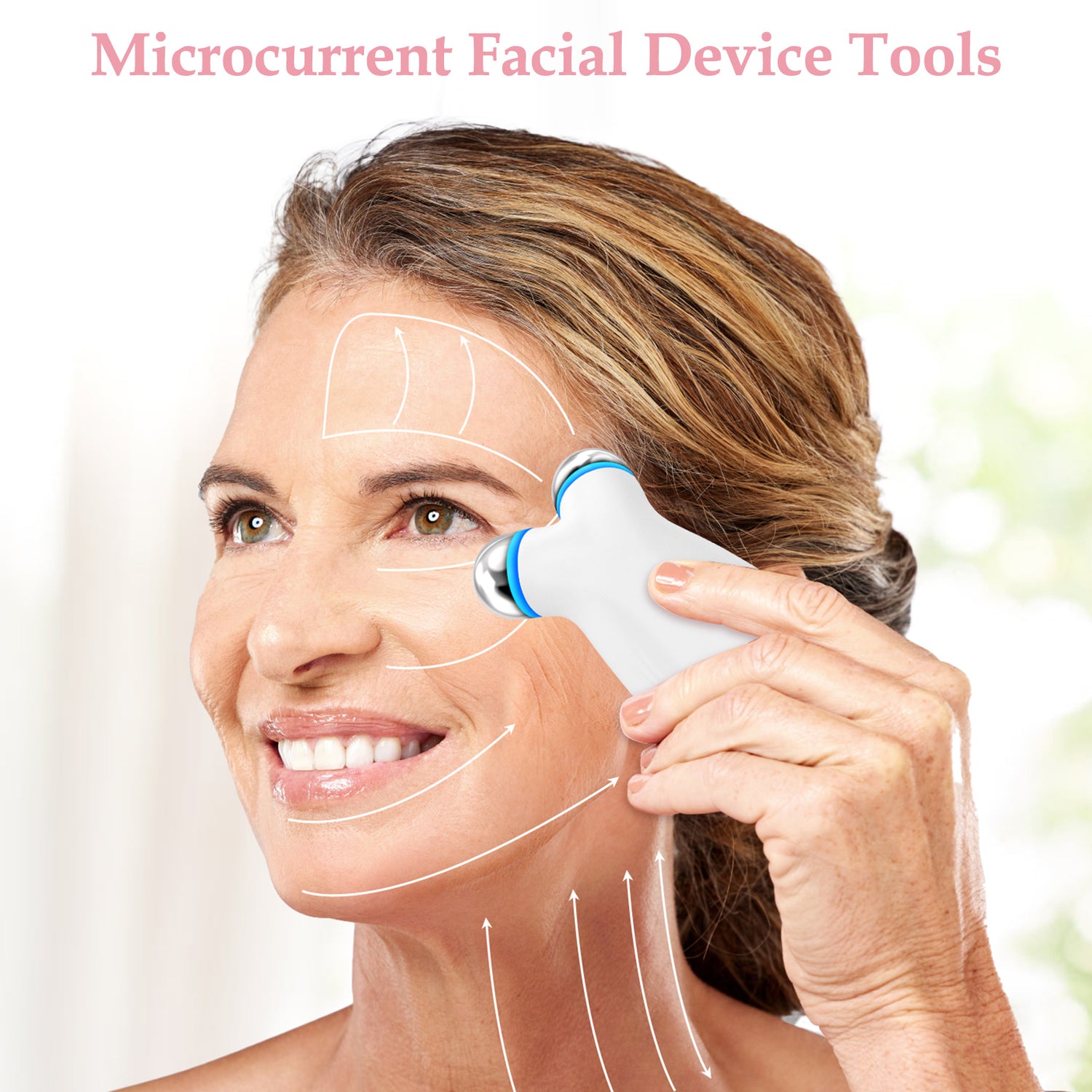 Anti-Aging and Wrinkles Microcurrent Facial Device