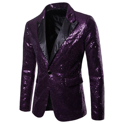 European And American Performance Dress Gold