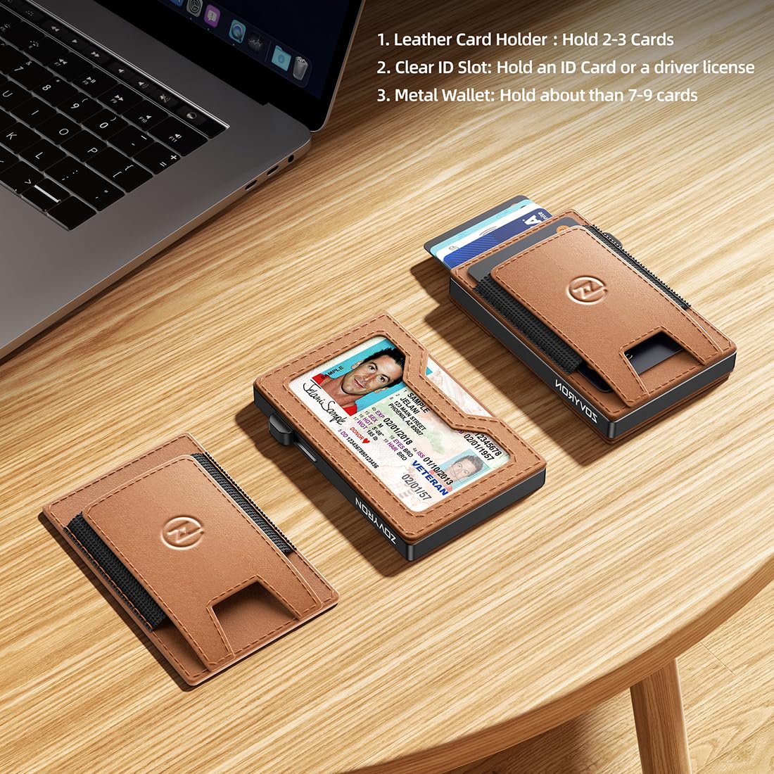 Wallet For Men, 2 In 1 Smart Wallet