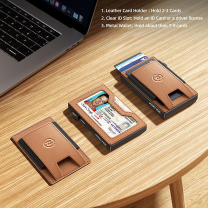 Wallet For Men, 2 In 1 Smart Wallet