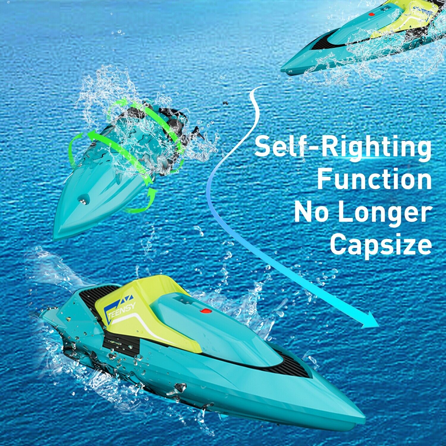 2.4 GHz 20- MPH Racing Boats For Kids US