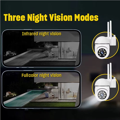 1080P Wi-Fi Home Security CCTV Camera With Night Vision 2.4GHz
