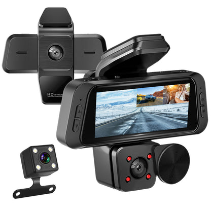 1080P FHD 3 Channel Wi-Fi Dash Cam