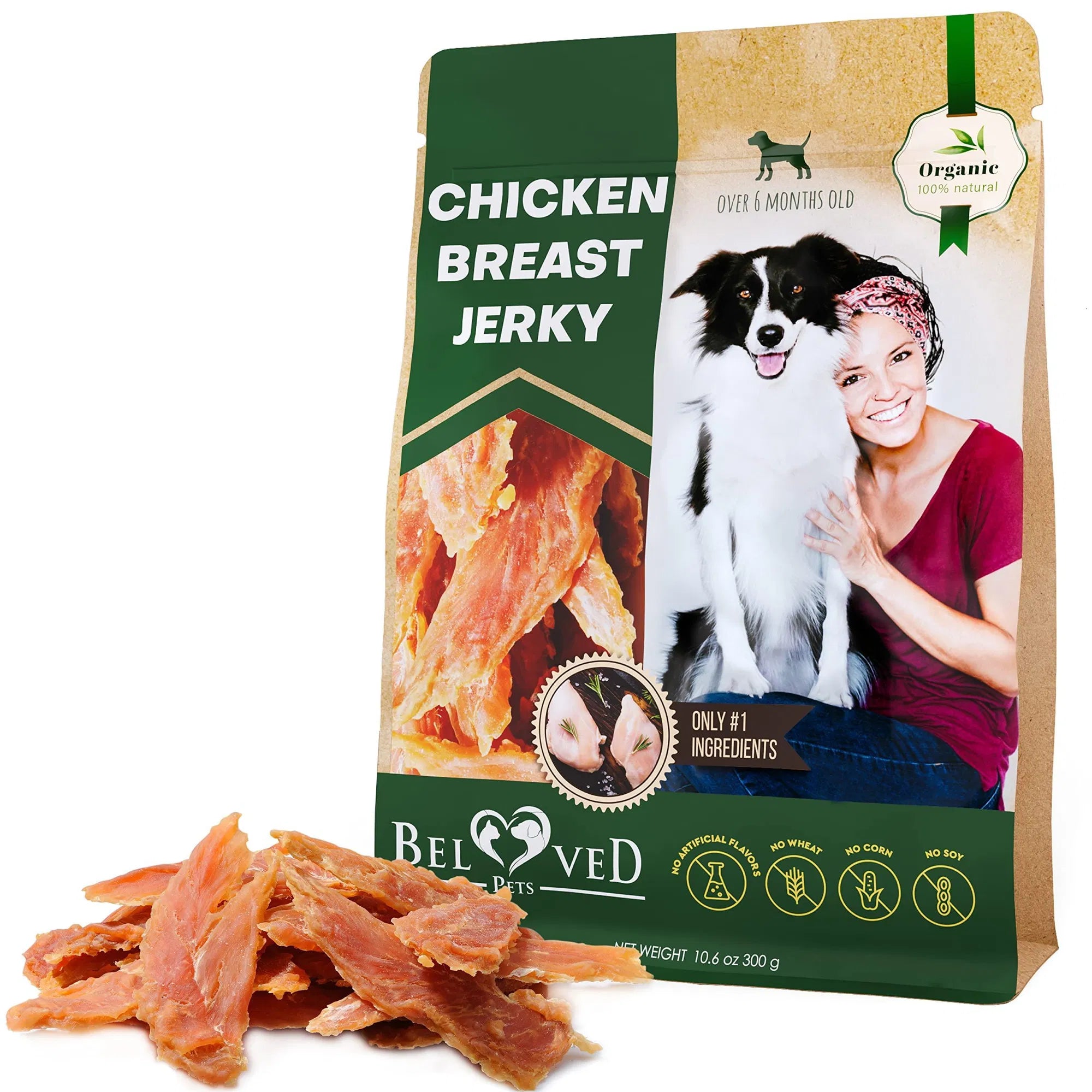 Chicken Organic Healthy Snacks for Dog