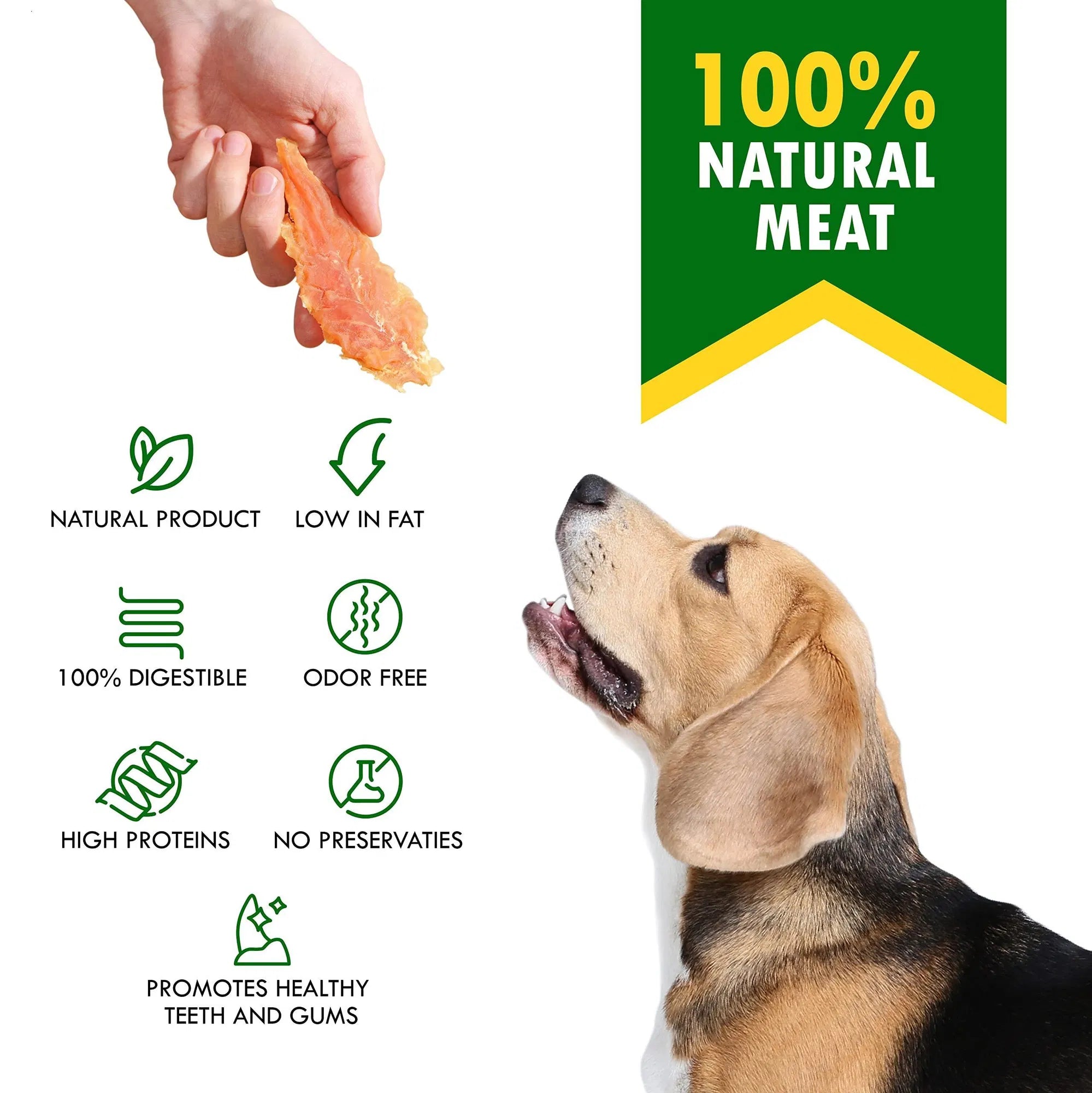 Chicken Organic Healthy Snacks for Dog