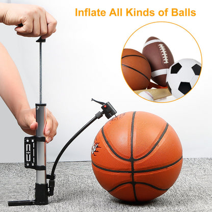 1Pc Minibike Inflator Portable Bicycle Tire Inflator Ball Air