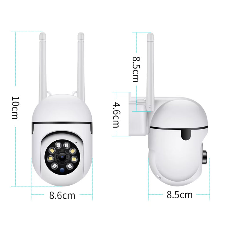 1080P Wi-Fi Home Security CCTV Camera With Night Vision 2.4GHz