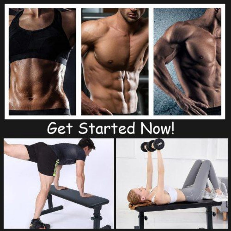 Home Flat Dumbbell Bench Comfortable Design Home Fitness Strength Training Bench
