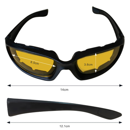 3 Pairs Motorcycle Sports Biker Riding Glasses