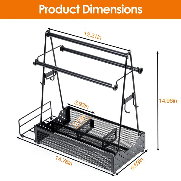 Outdoor Picnic Barbecue Camping Grilling Tools Storage