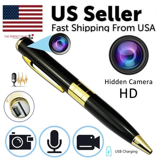 Pen Camera Recorder DVR Security 1080P HD USA