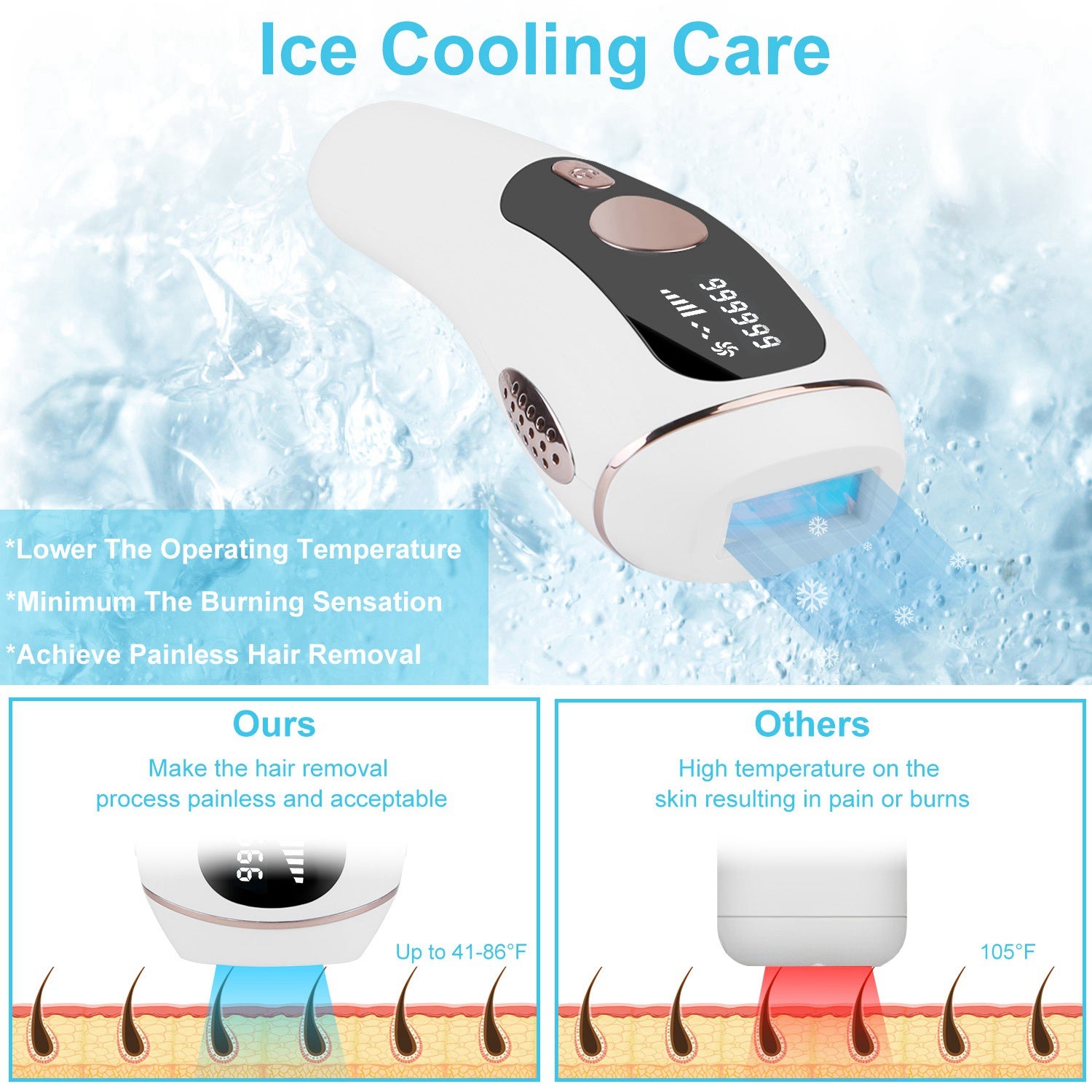 1Pc Laser Hair Removal