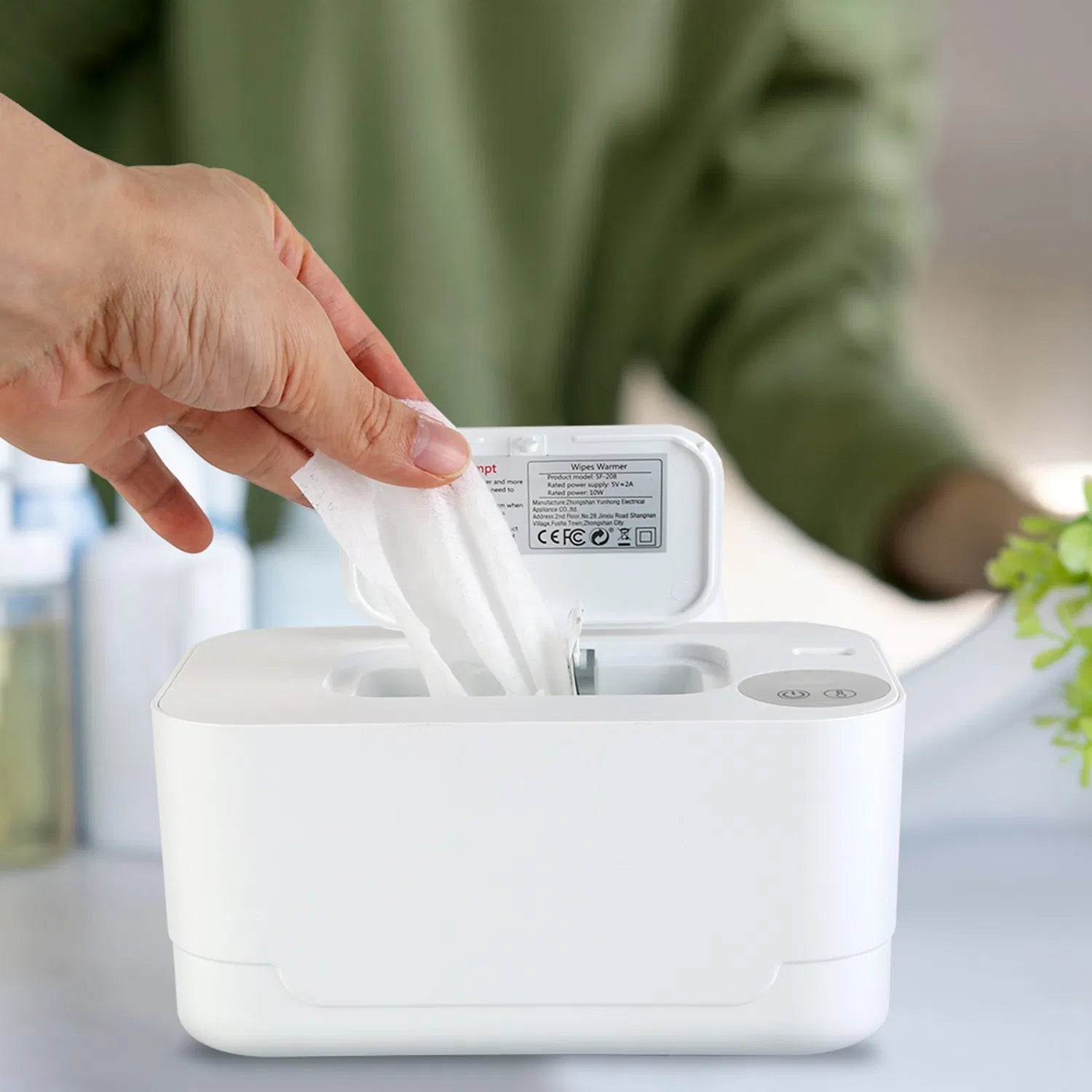 Baby Wipe Warmer With 3 Temperature Settings