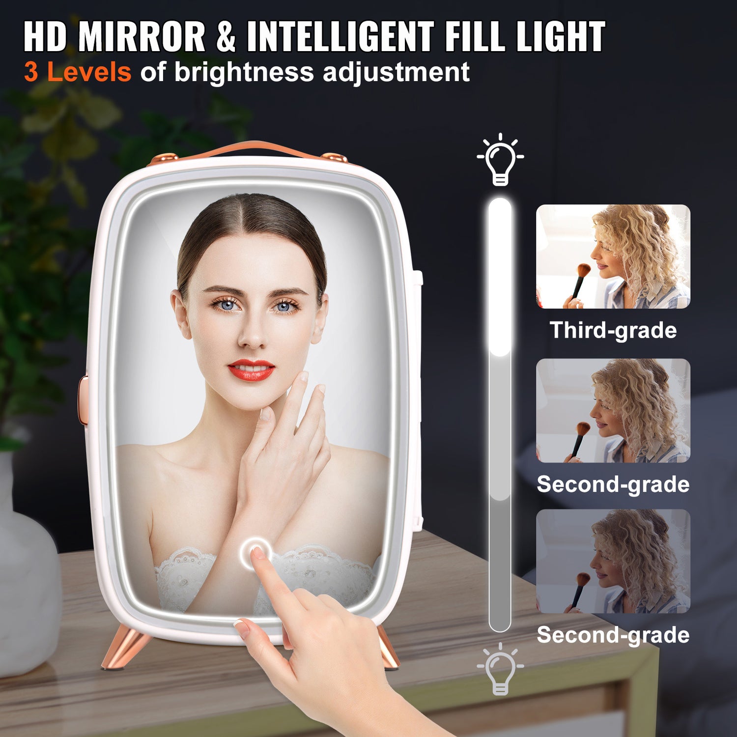 Small Makeup Refrigerator for Beauty Face